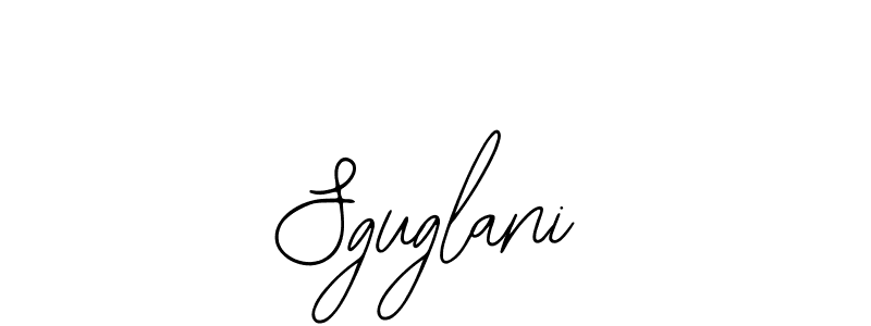 How to make Sguglani signature? Bearetta-2O07w is a professional autograph style. Create handwritten signature for Sguglani name. Sguglani signature style 12 images and pictures png