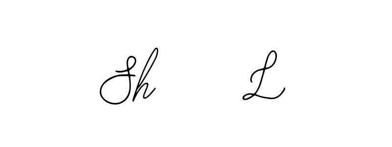 if you are searching for the best signature style for your name Sh     L. so please give up your signature search. here we have designed multiple signature styles  using Bearetta-2O07w. Sh     L signature style 12 images and pictures png