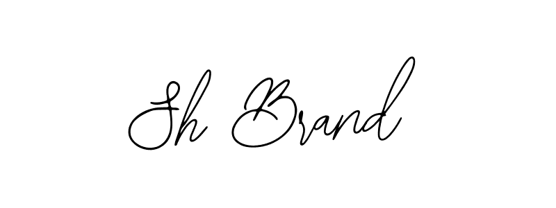 Create a beautiful signature design for name Sh Brand. With this signature (Bearetta-2O07w) fonts, you can make a handwritten signature for free. Sh Brand signature style 12 images and pictures png