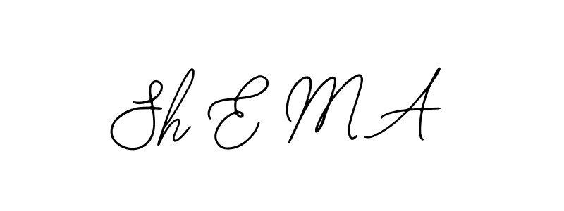 Create a beautiful signature design for name Sh E M A. With this signature (Bearetta-2O07w) fonts, you can make a handwritten signature for free. Sh E M A signature style 12 images and pictures png