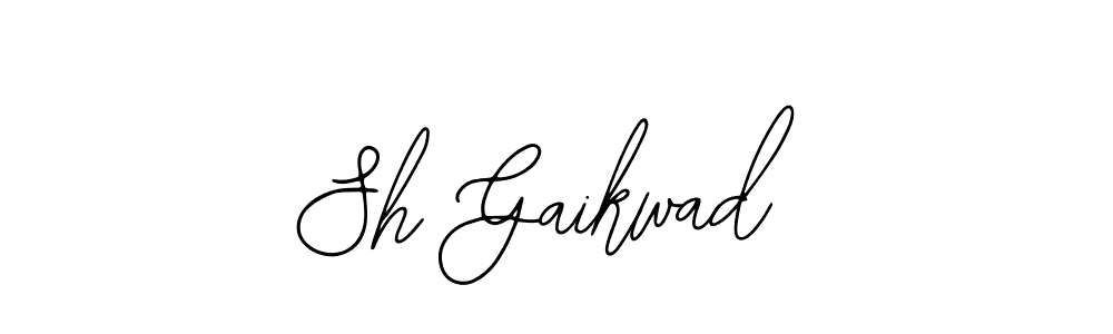 Make a beautiful signature design for name Sh Gaikwad. With this signature (Bearetta-2O07w) style, you can create a handwritten signature for free. Sh Gaikwad signature style 12 images and pictures png