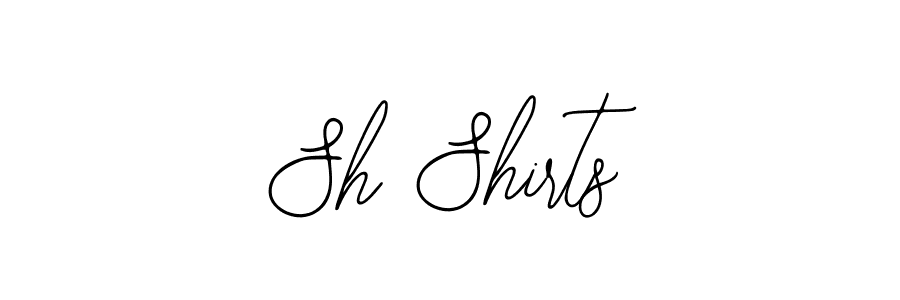 How to make Sh Shirts signature? Bearetta-2O07w is a professional autograph style. Create handwritten signature for Sh Shirts name. Sh Shirts signature style 12 images and pictures png