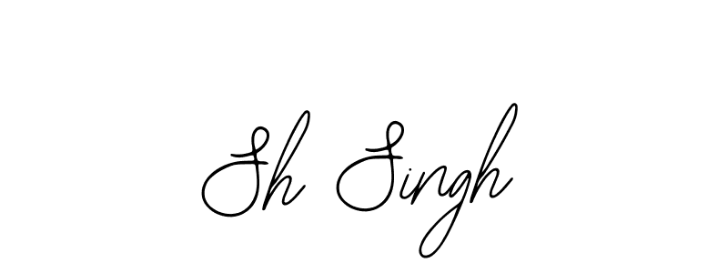 Also You can easily find your signature by using the search form. We will create Sh Singh name handwritten signature images for you free of cost using Bearetta-2O07w sign style. Sh Singh signature style 12 images and pictures png
