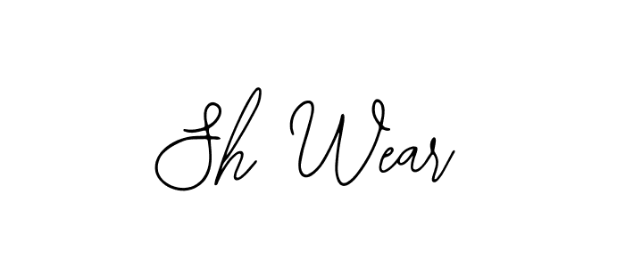 Also we have Sh Wear name is the best signature style. Create professional handwritten signature collection using Bearetta-2O07w autograph style. Sh Wear signature style 12 images and pictures png