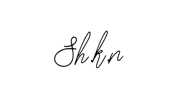 Also we have Sh.k.n name is the best signature style. Create professional handwritten signature collection using Bearetta-2O07w autograph style. Sh.k.n signature style 12 images and pictures png