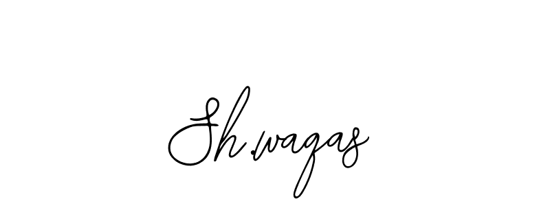 Also we have Sh.waqas name is the best signature style. Create professional handwritten signature collection using Bearetta-2O07w autograph style. Sh.waqas signature style 12 images and pictures png