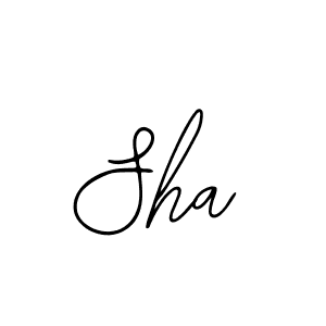 How to make Sha signature? Bearetta-2O07w is a professional autograph style. Create handwritten signature for Sha name. Sha signature style 12 images and pictures png