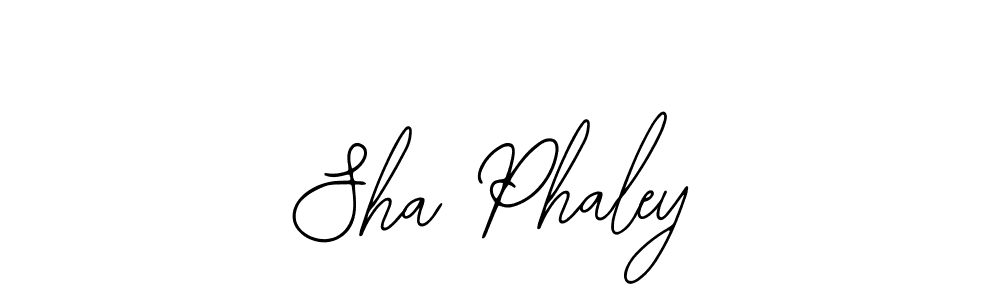 How to make Sha Phaley signature? Bearetta-2O07w is a professional autograph style. Create handwritten signature for Sha Phaley name. Sha Phaley signature style 12 images and pictures png