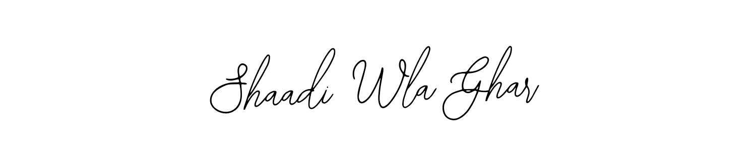 You can use this online signature creator to create a handwritten signature for the name Shaadi Wla Ghar. This is the best online autograph maker. Shaadi Wla Ghar signature style 12 images and pictures png
