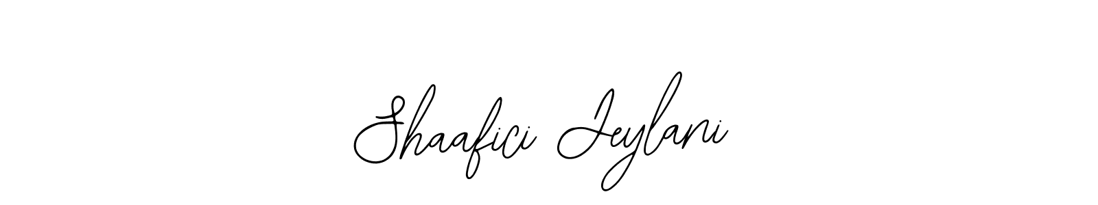 Shaafici Jeylani stylish signature style. Best Handwritten Sign (Bearetta-2O07w) for my name. Handwritten Signature Collection Ideas for my name Shaafici Jeylani. Shaafici Jeylani signature style 12 images and pictures png