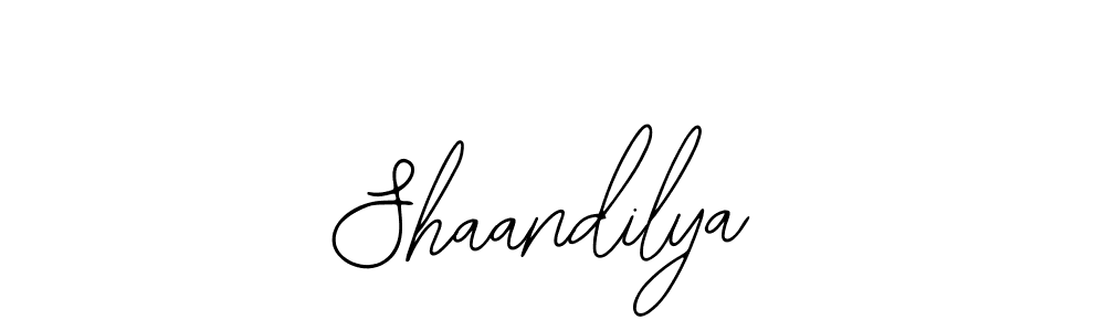 Shaandilya stylish signature style. Best Handwritten Sign (Bearetta-2O07w) for my name. Handwritten Signature Collection Ideas for my name Shaandilya. Shaandilya signature style 12 images and pictures png