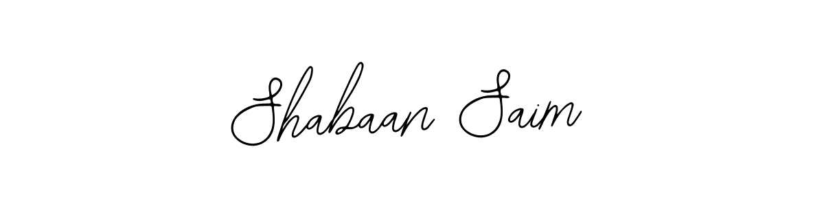 Also You can easily find your signature by using the search form. We will create Shabaan Saim name handwritten signature images for you free of cost using Bearetta-2O07w sign style. Shabaan Saim signature style 12 images and pictures png