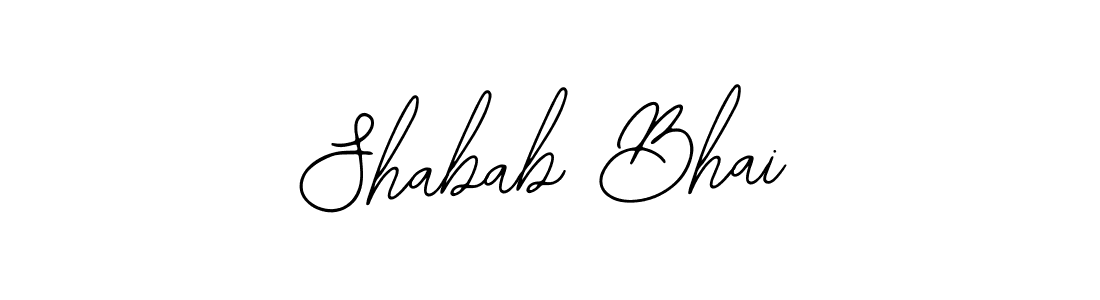 How to make Shabab Bhai signature? Bearetta-2O07w is a professional autograph style. Create handwritten signature for Shabab Bhai name. Shabab Bhai signature style 12 images and pictures png
