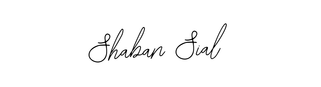 Design your own signature with our free online signature maker. With this signature software, you can create a handwritten (Bearetta-2O07w) signature for name Shaban Sial. Shaban Sial signature style 12 images and pictures png