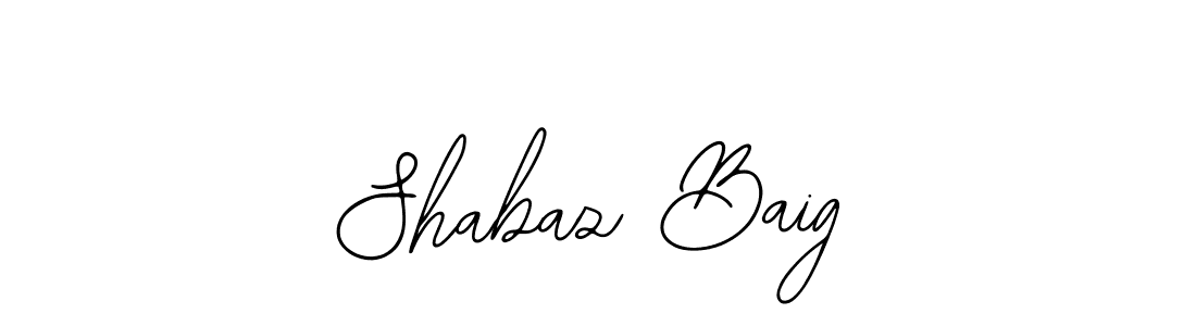 How to Draw Shabaz Baig signature style? Bearetta-2O07w is a latest design signature styles for name Shabaz Baig. Shabaz Baig signature style 12 images and pictures png