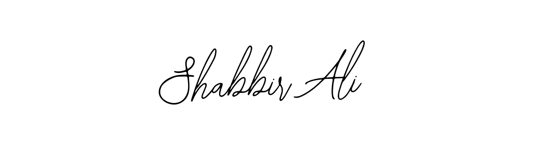 You should practise on your own different ways (Bearetta-2O07w) to write your name (Shabbir Ali) in signature. don't let someone else do it for you. Shabbir Ali signature style 12 images and pictures png