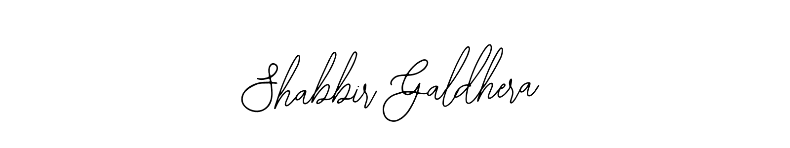 Shabbir Galdhera stylish signature style. Best Handwritten Sign (Bearetta-2O07w) for my name. Handwritten Signature Collection Ideas for my name Shabbir Galdhera. Shabbir Galdhera signature style 12 images and pictures png