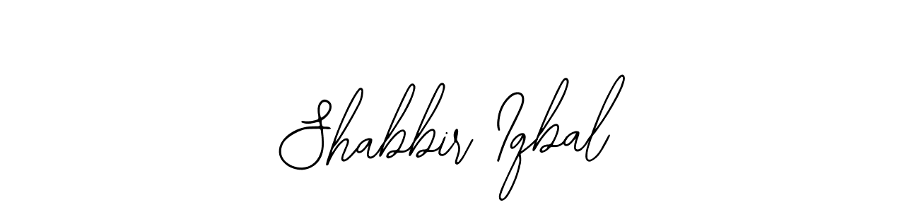 Make a beautiful signature design for name Shabbir Iqbal. With this signature (Bearetta-2O07w) style, you can create a handwritten signature for free. Shabbir Iqbal signature style 12 images and pictures png