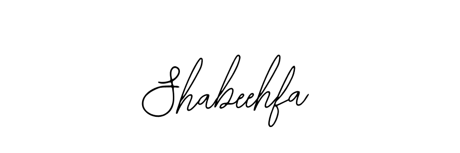 It looks lik you need a new signature style for name Shabeehfa. Design unique handwritten (Bearetta-2O07w) signature with our free signature maker in just a few clicks. Shabeehfa signature style 12 images and pictures png