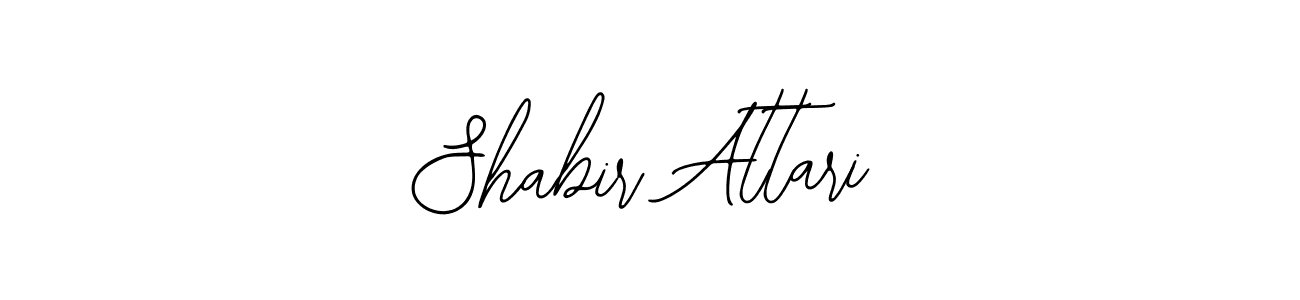 Design your own signature with our free online signature maker. With this signature software, you can create a handwritten (Bearetta-2O07w) signature for name Shabir Attari. Shabir Attari signature style 12 images and pictures png