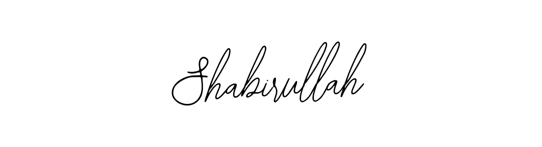 Make a beautiful signature design for name Shabirullah. With this signature (Bearetta-2O07w) style, you can create a handwritten signature for free. Shabirullah signature style 12 images and pictures png