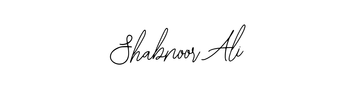 Bearetta-2O07w is a professional signature style that is perfect for those who want to add a touch of class to their signature. It is also a great choice for those who want to make their signature more unique. Get Shabnoor Ali name to fancy signature for free. Shabnoor Ali signature style 12 images and pictures png