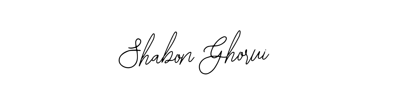 if you are searching for the best signature style for your name Shabon Ghorui. so please give up your signature search. here we have designed multiple signature styles  using Bearetta-2O07w. Shabon Ghorui signature style 12 images and pictures png