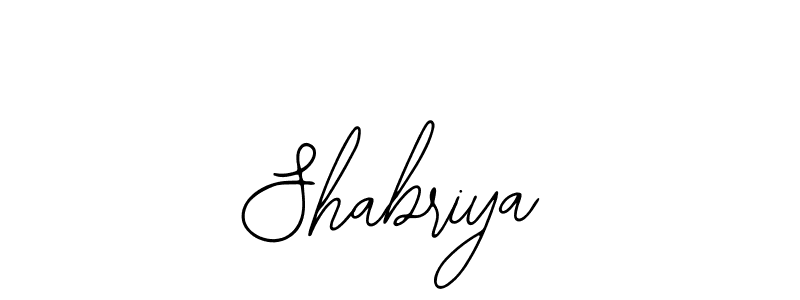 Bearetta-2O07w is a professional signature style that is perfect for those who want to add a touch of class to their signature. It is also a great choice for those who want to make their signature more unique. Get Shabriya name to fancy signature for free. Shabriya signature style 12 images and pictures png