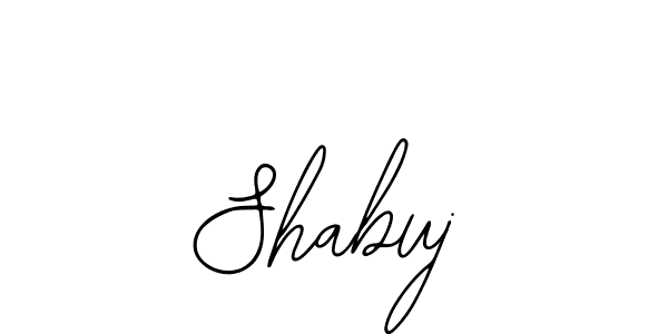 Design your own signature with our free online signature maker. With this signature software, you can create a handwritten (Bearetta-2O07w) signature for name Shabuj. Shabuj signature style 12 images and pictures png