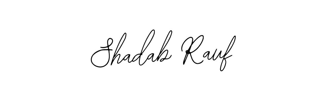 Here are the top 10 professional signature styles for the name Shadab Rauf. These are the best autograph styles you can use for your name. Shadab Rauf signature style 12 images and pictures png