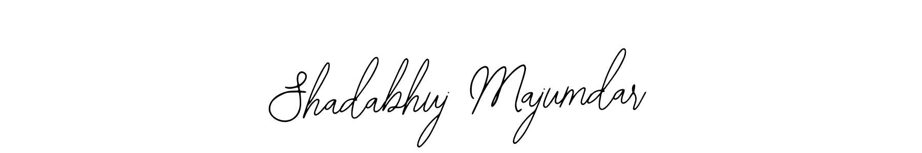 Also we have Shadabhuj Majumdar name is the best signature style. Create professional handwritten signature collection using Bearetta-2O07w autograph style. Shadabhuj Majumdar signature style 12 images and pictures png