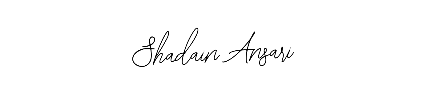 Create a beautiful signature design for name Shadain Ansari. With this signature (Bearetta-2O07w) fonts, you can make a handwritten signature for free. Shadain Ansari signature style 12 images and pictures png