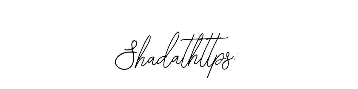 Design your own signature with our free online signature maker. With this signature software, you can create a handwritten (Bearetta-2O07w) signature for name Shadathttps:. Shadathttps: signature style 12 images and pictures png