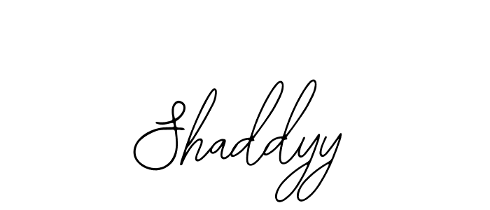 You can use this online signature creator to create a handwritten signature for the name Shaddyy. This is the best online autograph maker. Shaddyy signature style 12 images and pictures png