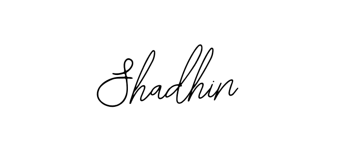 Shadhin stylish signature style. Best Handwritten Sign (Bearetta-2O07w) for my name. Handwritten Signature Collection Ideas for my name Shadhin. Shadhin signature style 12 images and pictures png