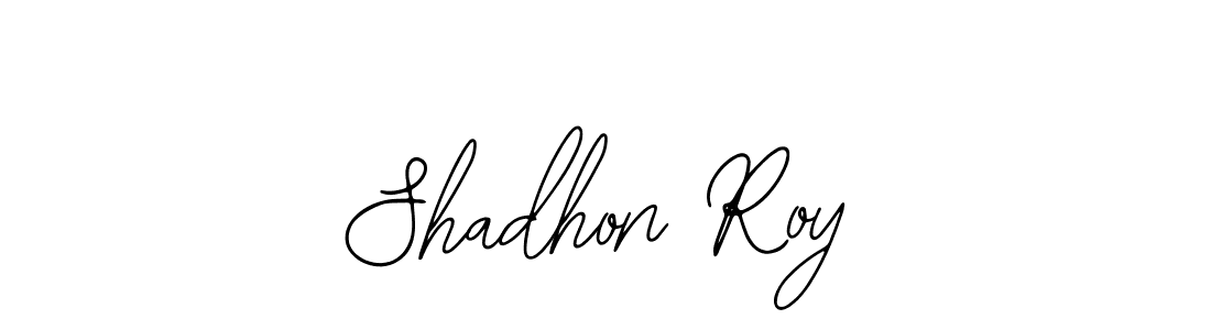 Shadhon Roy stylish signature style. Best Handwritten Sign (Bearetta-2O07w) for my name. Handwritten Signature Collection Ideas for my name Shadhon Roy. Shadhon Roy signature style 12 images and pictures png