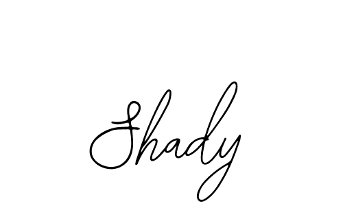 Use a signature maker to create a handwritten signature online. With this signature software, you can design (Bearetta-2O07w) your own signature for name Shady. Shady signature style 12 images and pictures png