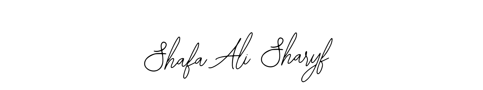 Shafa Ali Sharyf stylish signature style. Best Handwritten Sign (Bearetta-2O07w) for my name. Handwritten Signature Collection Ideas for my name Shafa Ali Sharyf. Shafa Ali Sharyf signature style 12 images and pictures png