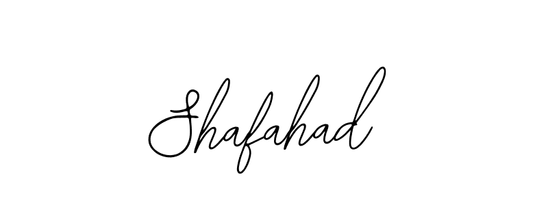 The best way (Bearetta-2O07w) to make a short signature is to pick only two or three words in your name. The name Shafahad include a total of six letters. For converting this name. Shafahad signature style 12 images and pictures png