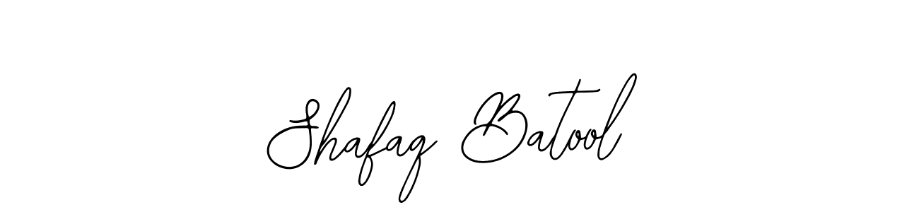 Make a beautiful signature design for name Shafaq Batool. Use this online signature maker to create a handwritten signature for free. Shafaq Batool signature style 12 images and pictures png
