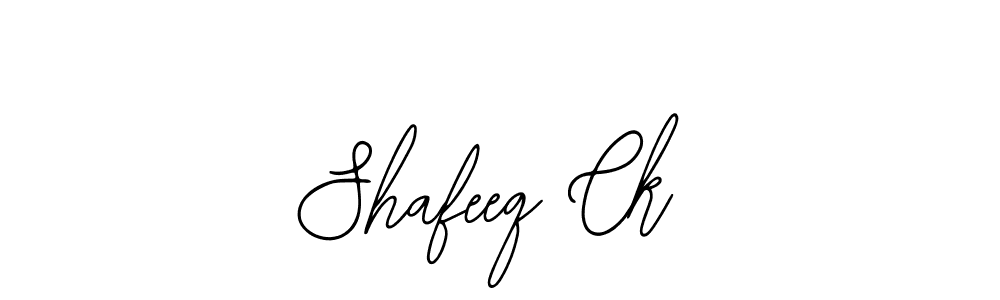 How to Draw Shafeeq Ck signature style? Bearetta-2O07w is a latest design signature styles for name Shafeeq Ck. Shafeeq Ck signature style 12 images and pictures png