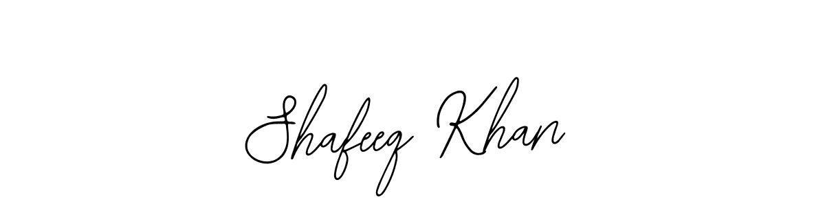 It looks lik you need a new signature style for name Shafeeq Khan. Design unique handwritten (Bearetta-2O07w) signature with our free signature maker in just a few clicks. Shafeeq Khan signature style 12 images and pictures png