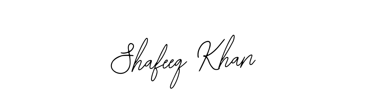 How to Draw Shafeeq Khan signature style? Bearetta-2O07w is a latest design signature styles for name Shafeeq Khan. Shafeeq Khan signature style 12 images and pictures png