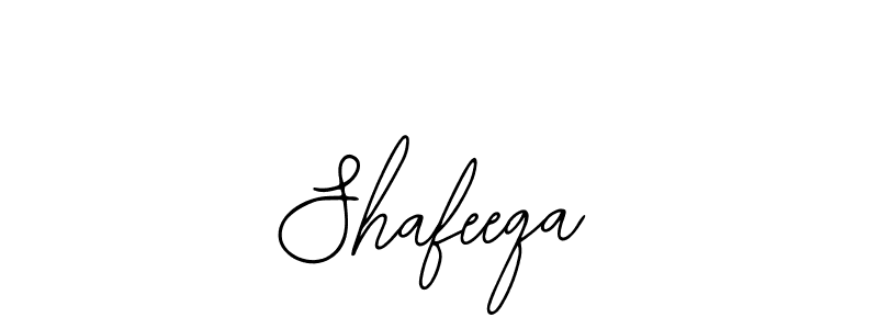You should practise on your own different ways (Bearetta-2O07w) to write your name (Shafeeqa) in signature. don't let someone else do it for you. Shafeeqa signature style 12 images and pictures png