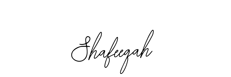 Shafeeqah stylish signature style. Best Handwritten Sign (Bearetta-2O07w) for my name. Handwritten Signature Collection Ideas for my name Shafeeqah. Shafeeqah signature style 12 images and pictures png