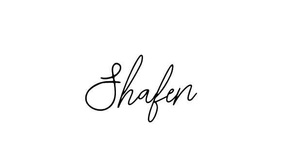 Use a signature maker to create a handwritten signature online. With this signature software, you can design (Bearetta-2O07w) your own signature for name Shafen. Shafen signature style 12 images and pictures png