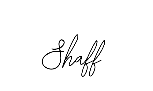 You should practise on your own different ways (Bearetta-2O07w) to write your name (Shaff) in signature. don't let someone else do it for you. Shaff signature style 12 images and pictures png