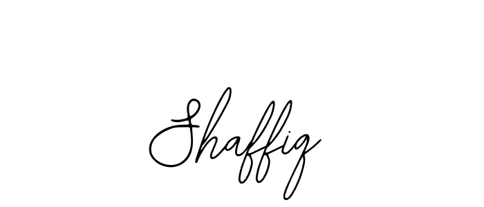 Use a signature maker to create a handwritten signature online. With this signature software, you can design (Bearetta-2O07w) your own signature for name Shaffiq. Shaffiq signature style 12 images and pictures png