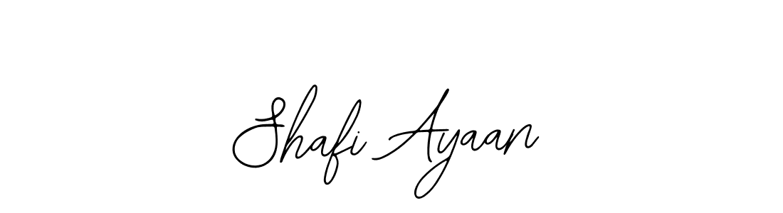 The best way (Bearetta-2O07w) to make a short signature is to pick only two or three words in your name. The name Shafi Ayaan include a total of six letters. For converting this name. Shafi Ayaan signature style 12 images and pictures png