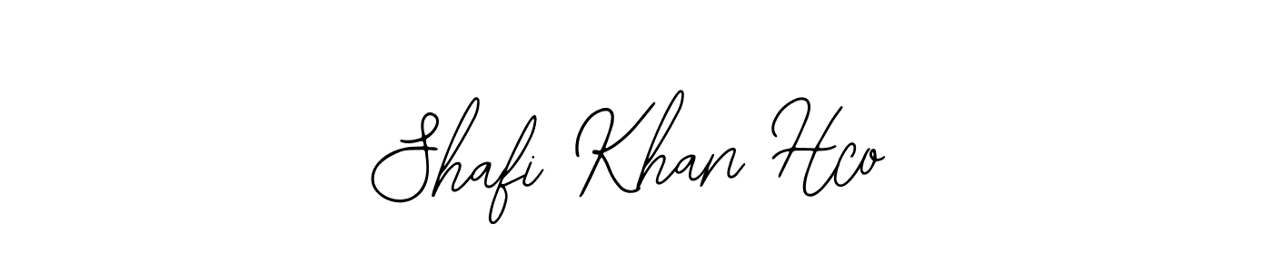 You should practise on your own different ways (Bearetta-2O07w) to write your name (Shafi Khan Hco) in signature. don't let someone else do it for you. Shafi Khan Hco signature style 12 images and pictures png